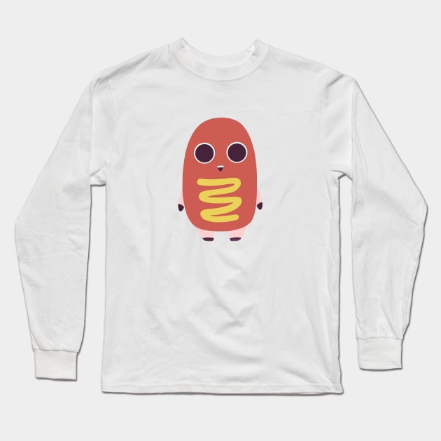 Life is Strange True Colors Alex Chen Hot Dog Man v1 Long Sleeve T-Shirt by miryinthesky